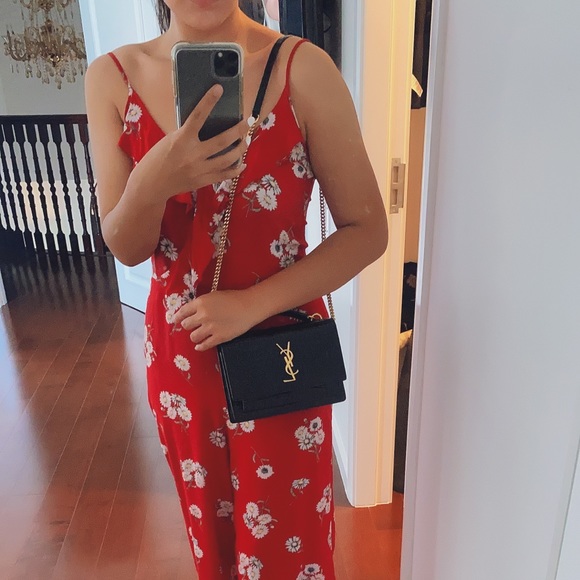 Saint Laurent SUNSET- EMBOSSED LEATHER (Brand New) - Picture 10 of 10